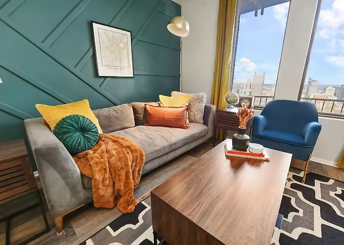 Apartment Hostwise - Grandview Balcony With Stunning Skyline Views Pittsburgh